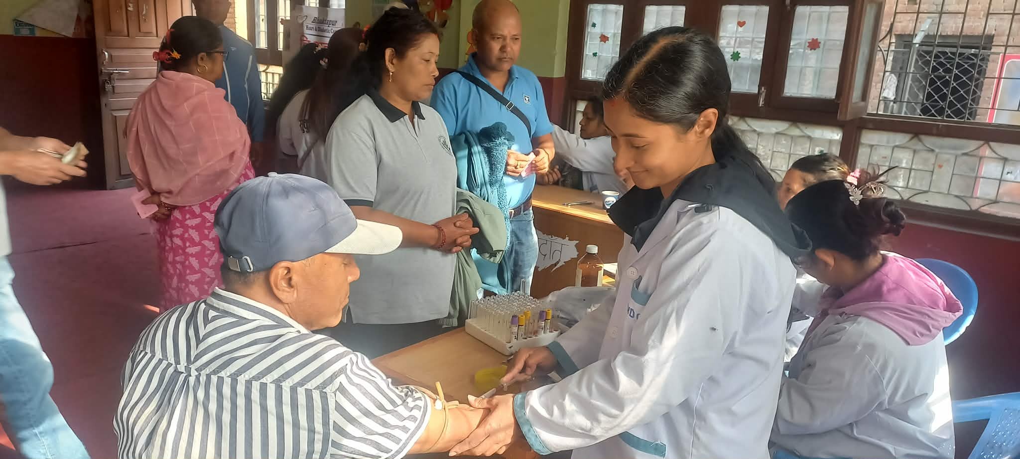 सुकुन्दा साकोसद्वारा स्वास्थ्य परीक्षण शिविर सम्पन्न, सयौं लाभान्वित