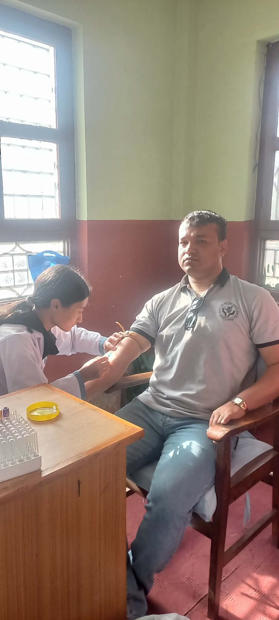 सुकुन्दा साकोसद्वारा स्वास्थ्य परीक्षण शिविर सम्पन्न, सयौं लाभान्वित