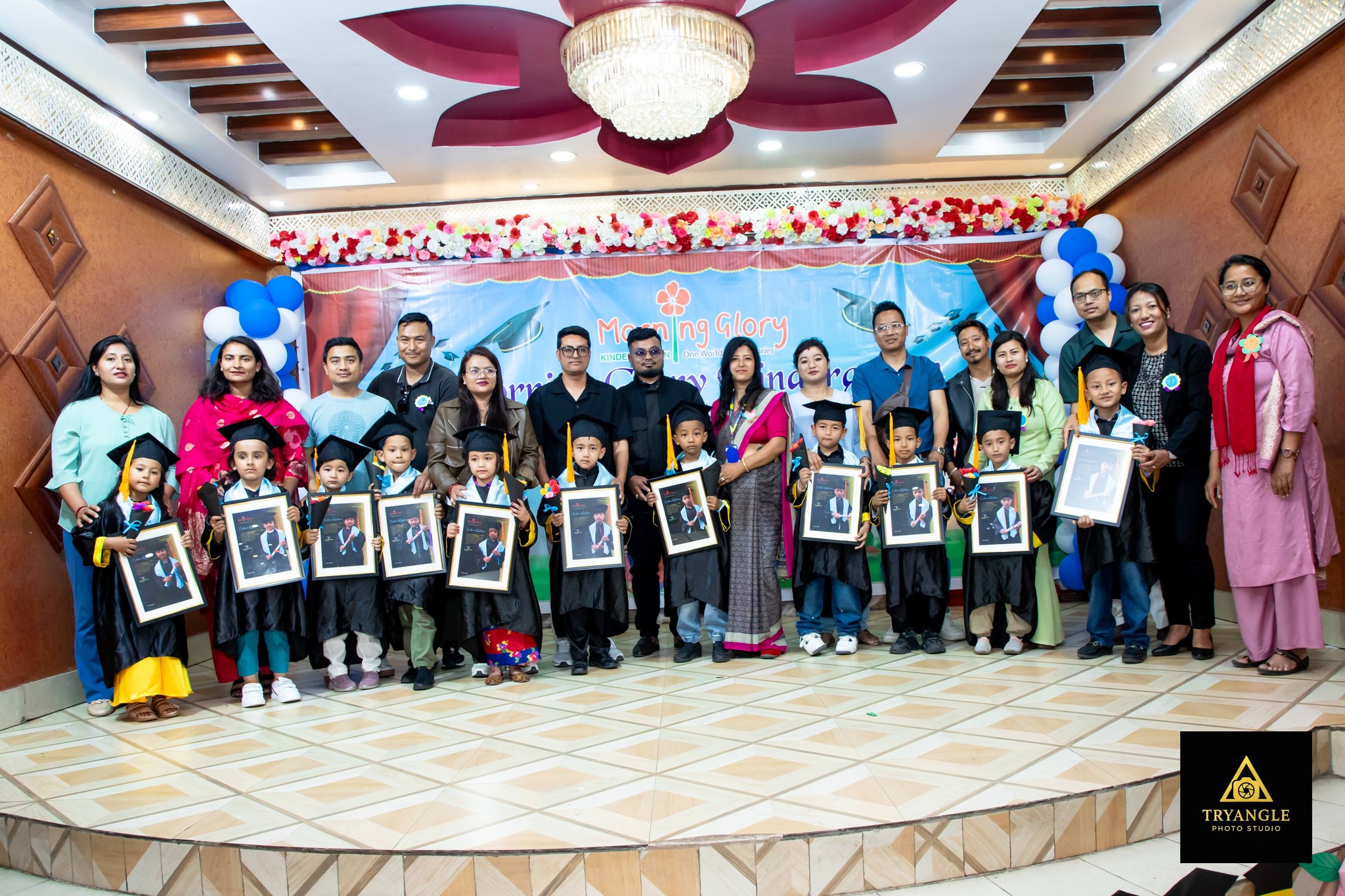 मर्निङ्ग ग्लोरी किन्डरगार्टनको ७ औँ वार्षिक उत्सव तथा दीक्षान्त समारोह सम्पन्न