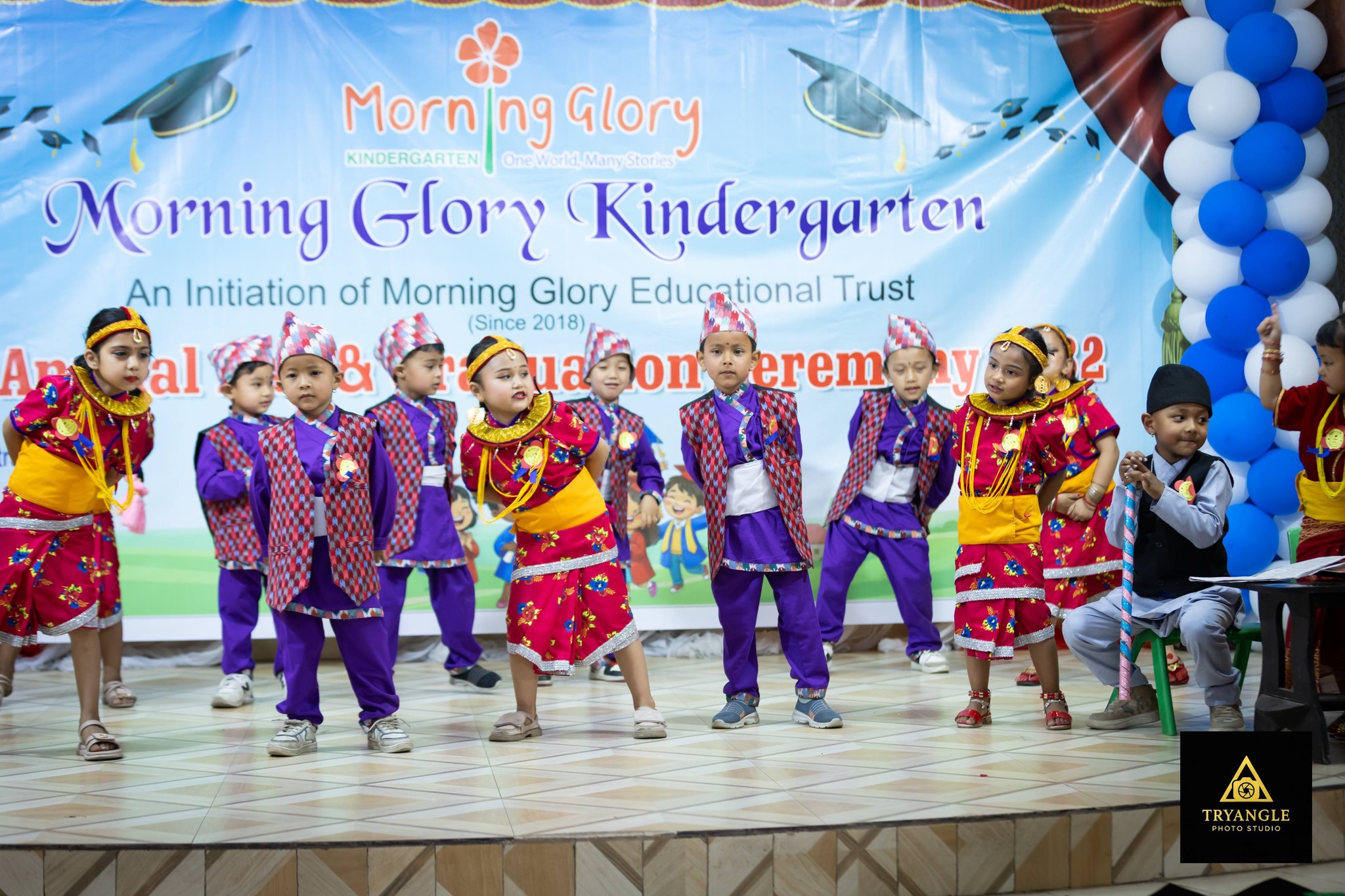 मर्निङ्ग ग्लोरी किन्डरगार्टनको ७ औँ वार्षिक उत्सव तथा दीक्षान्त समारोह सम्पन्न