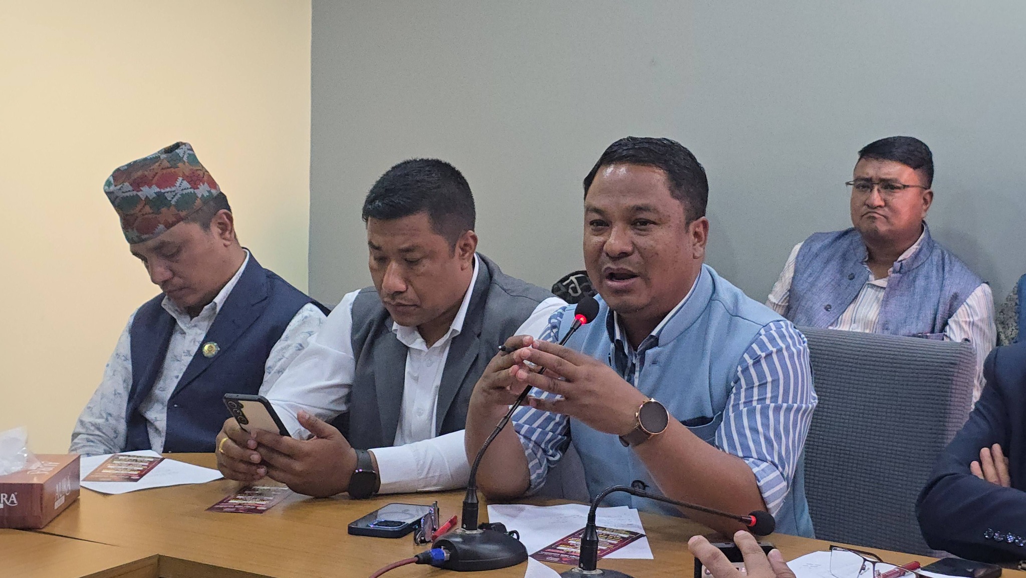 मध्यपुर थिमि नगरपालिकाद्धारा विस्का जात्राबारे पत्रकार सम्मेलनको आयोजना