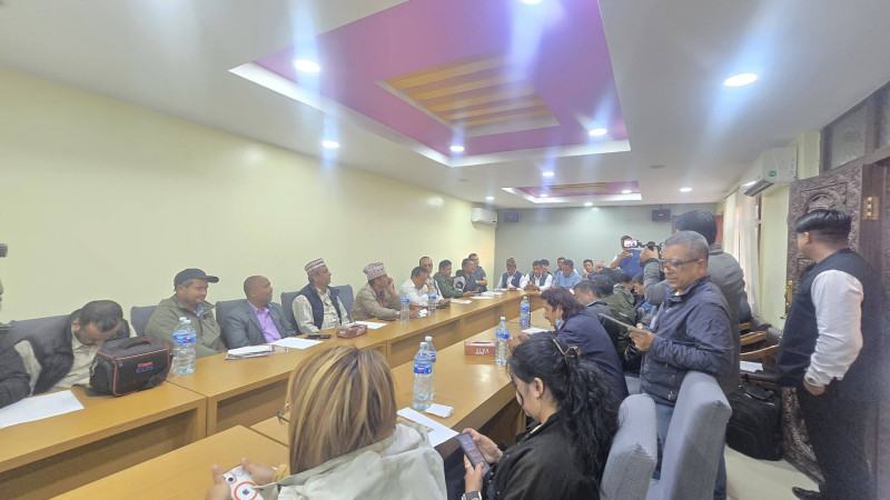 मध्यपुर थिमि नगरपालिकाद्धारा विस्का जात्राबारे पत्रकार सम्मेलनको आयोजना