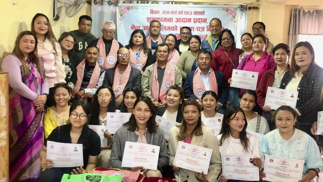 भक्तपुरमा शुभकामना आदान(प्रदान, क्यालेण्डर विमोचन तथा तालिम समापन कार्यक्रम सम्पन्न