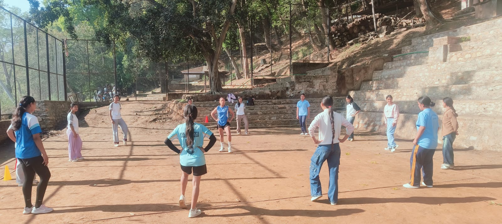 निःशुल्क बेसिक कोर्स भलिबल प्रशिक्षण कार्यक्रम उद्घाटन