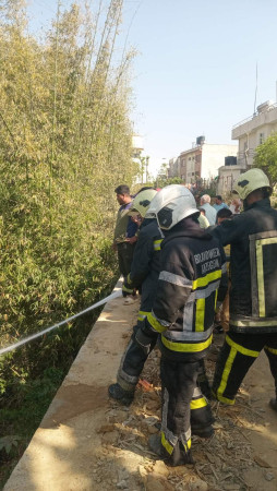 भक्तपुर बाँसघारीमा आगलागी
