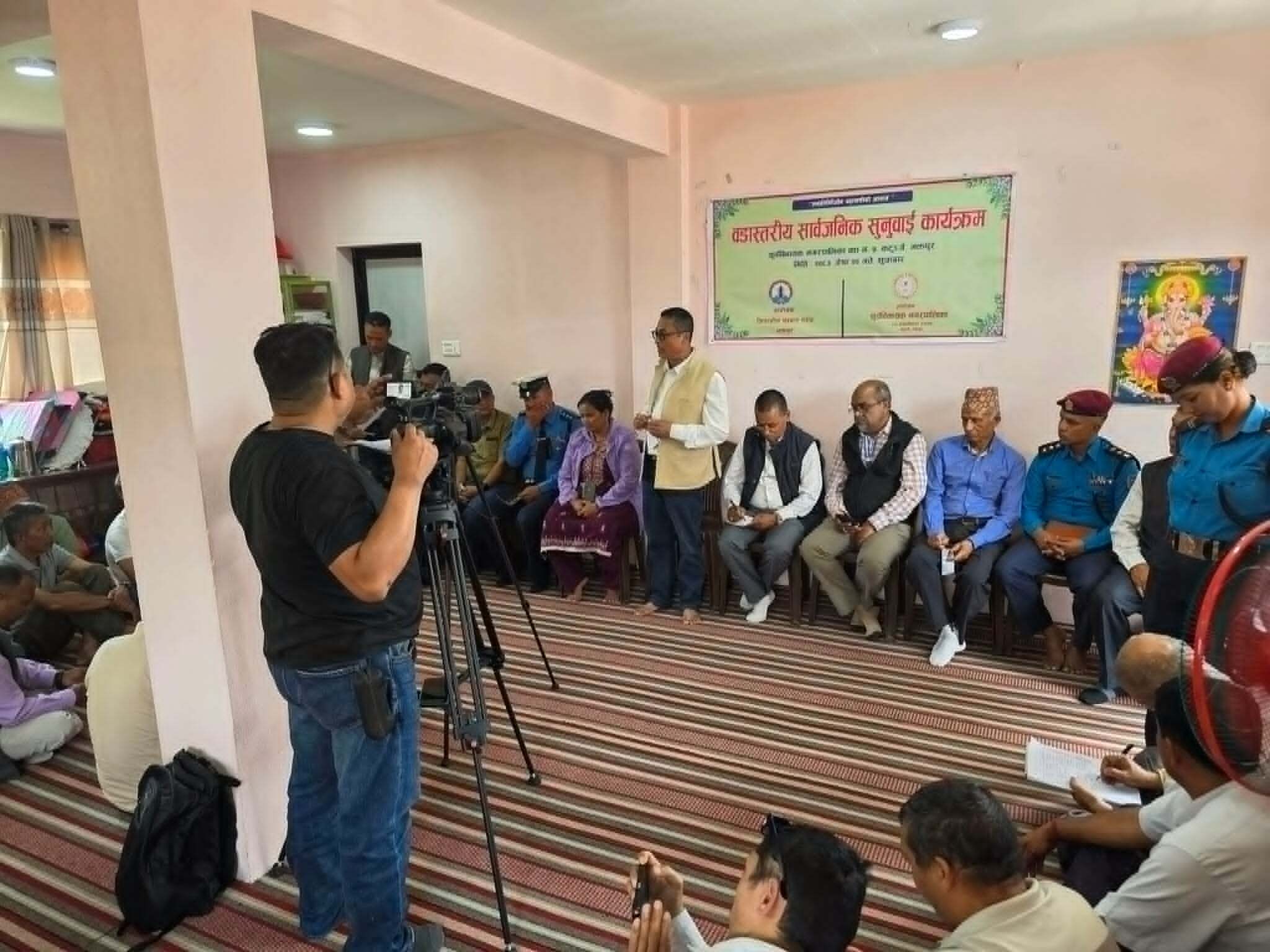 वडा अध्यक्ष जोशीले भन्नुभयो, ‘विकासका असी प्रतिशत काम सम्पन्न गर्यौ, अब खानेपानी, सडक बत्ति र सिसि क्यामरा जडानमा लाग्छौं’