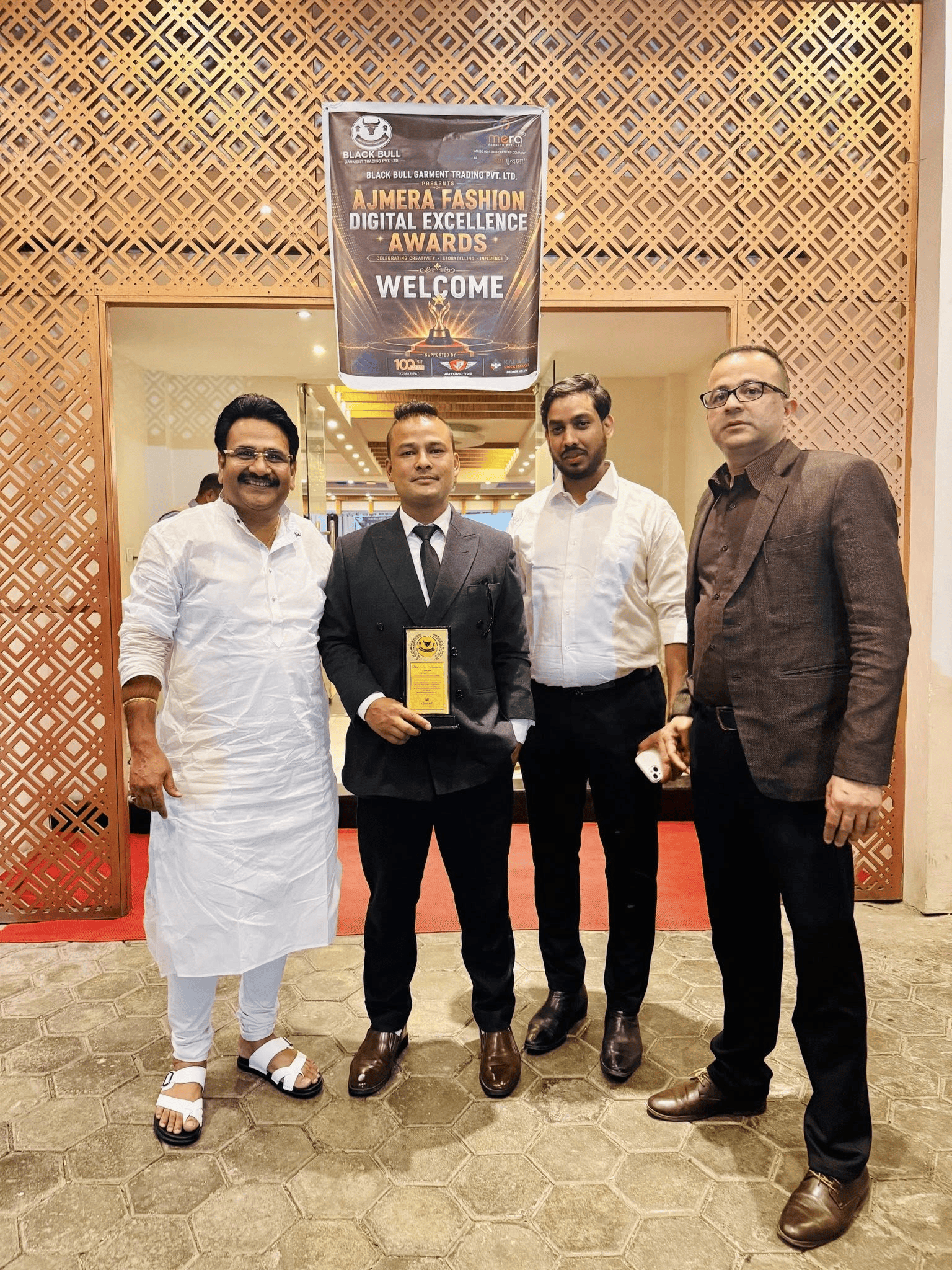 सम्राट प्यानलद्धारा अजमेरा फेसन डिजिटल एक्सिलेण्ड प्रायोजन