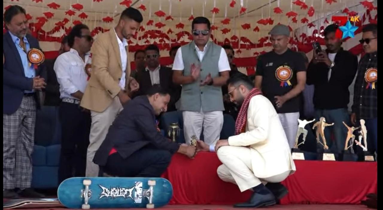 नवौँ राष्ट्रिय स्केटबोर्ड प्रतियोगिता मन्त्री पोखरेलद्धारा उद्घाटन