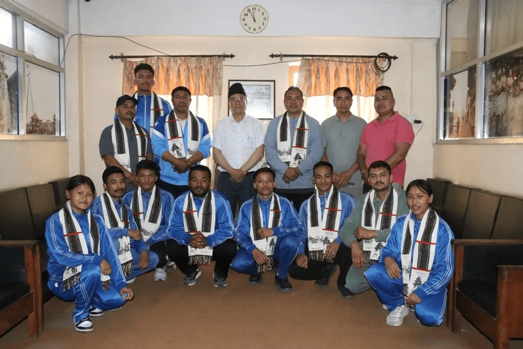 बक्सिङ खेलाडीहरुलाई शुभकामना तथा मार्गनिर्देशन