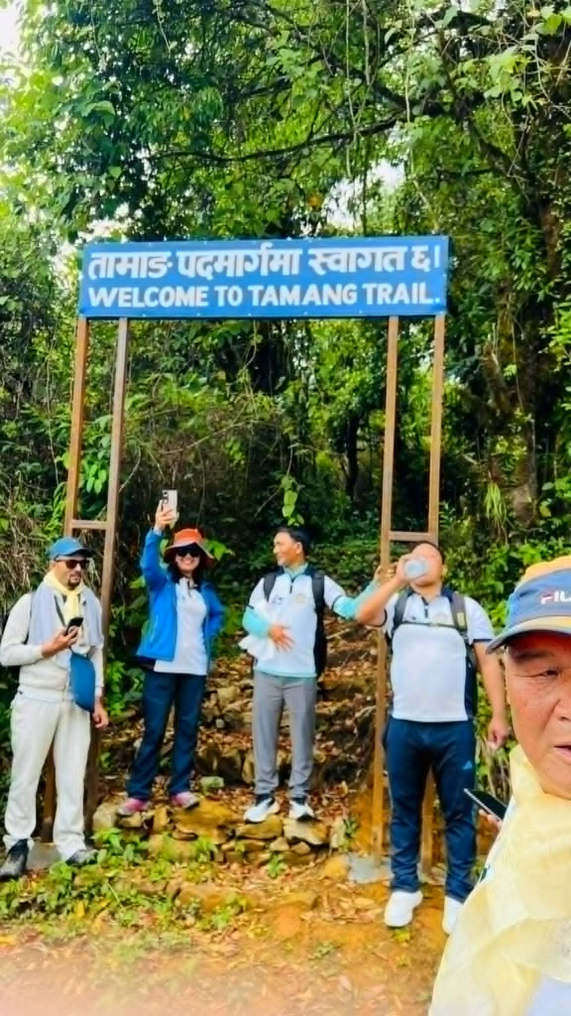 कोन्ज्योसोम तामाङ पदयात्रा कार्यक्रम सम्बन्धमा सुझाव तथा अनुभूति