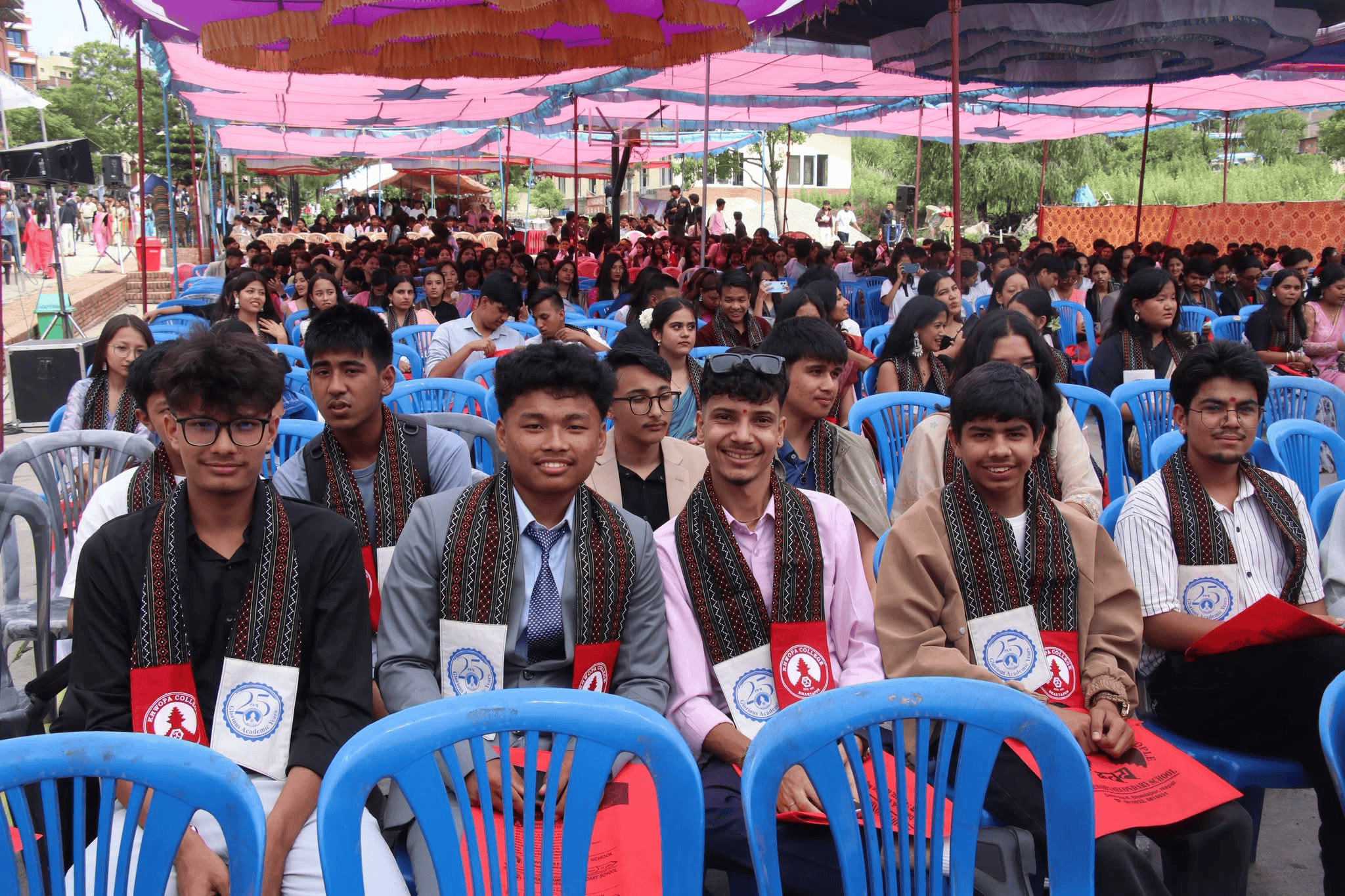ख्वपमा कक्षा १२ का विद्यार्थीलाई गरियो विदाईः  नेपाल टप विद्यार्थीलाइ सम्मान