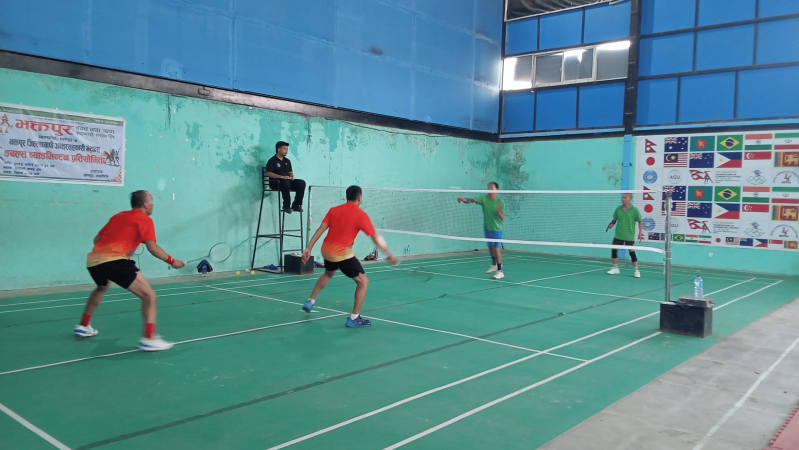 अन्तर सहकारी जिल्लास्तरीय भेन्ट्रान्स डबल ब्याडमिन्टन प्रतियोगितामा अनमोल साकोस प्रथम