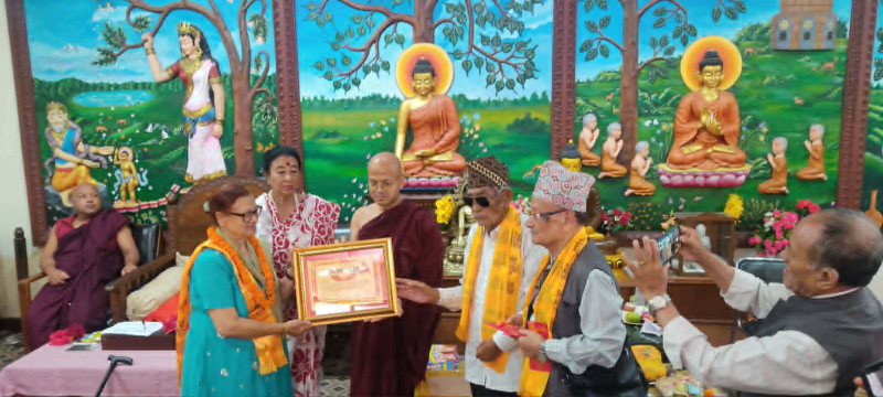 सम्मान, पुरस्कार तथा बुद्ध वाणी पुस्तक विमोचन कार्यक्रम सम्पन्न