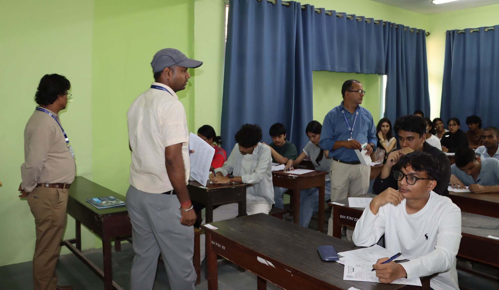 नेकमा सकियो पहिलो चरणको प्रवेश परीक्षा 