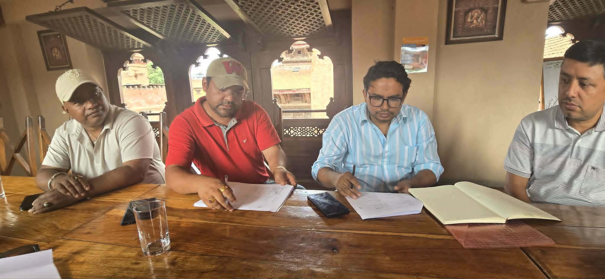 भक्तपुरको पर्यटन प्रवर्द्धनका लागि ‘बाटो एप’ र भक्तपुर पर्यटन विकास समितिबीच डिजिटल म्यापिङ सम्झौता
