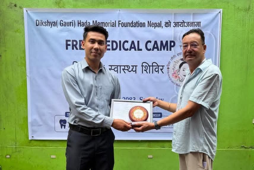 निशुल्क स्वास्थ शिविर सम्पन्न