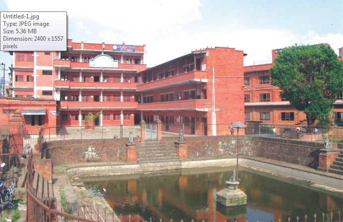 विद्यार्थीको रोजाईमा भक्तपुरको बागीश्वरी स्कुल