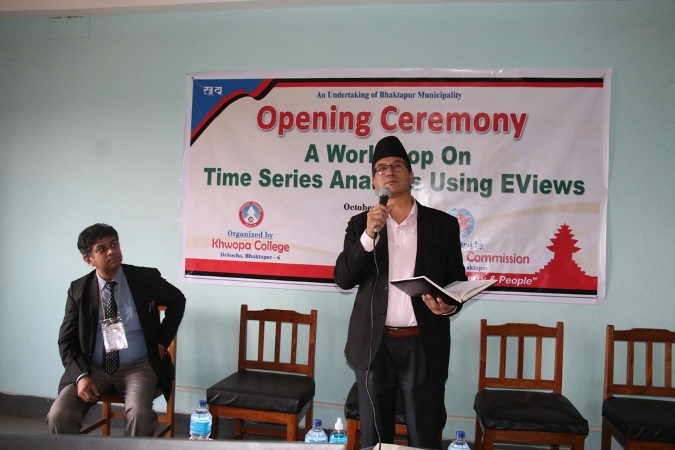 ‘Time Series Analysis Using e-views’  विषयमा कार्यशाला गोष्ठी