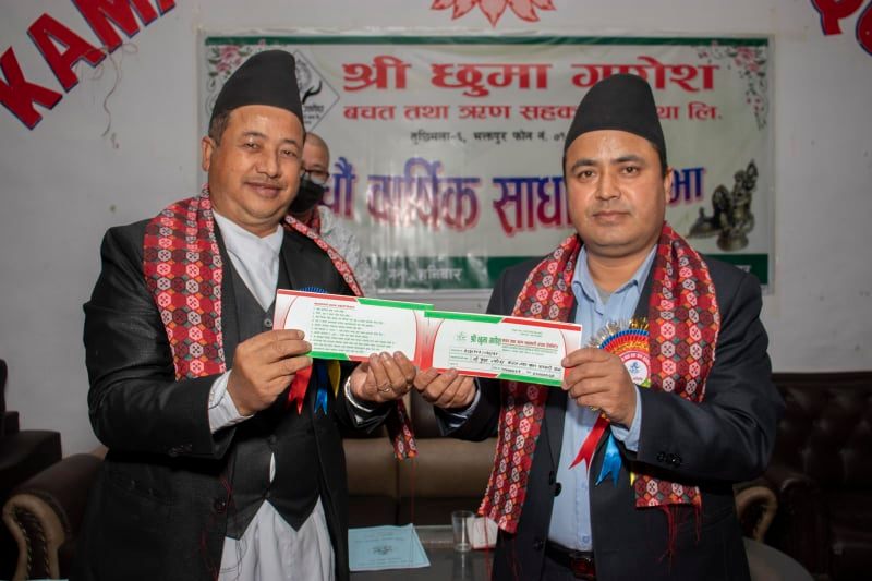 छुमा गणेश साकोसद्धारा ४० जना ज्येष्ठ नागरिक सम्मानित