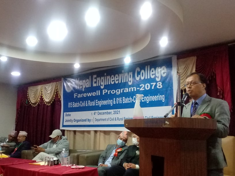 नेकल ग¥यो एकैपटक एक सय ८९ जना इन्जिनियरहरुलाई विदाई 