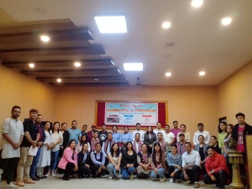 भक्तपुर चेम्वरले गरयो लिडरशीप एण्ड मोटिभेसन तालिम