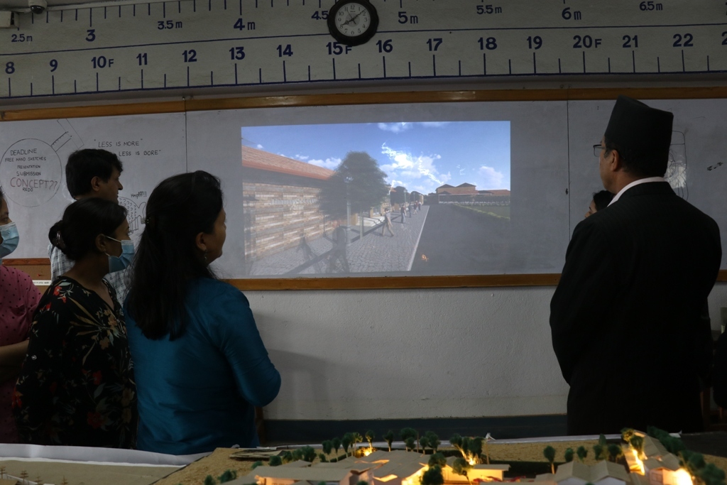 ख्वप इन्जिनियरिङ कलेजमा थेसिस प्रदर्शनी