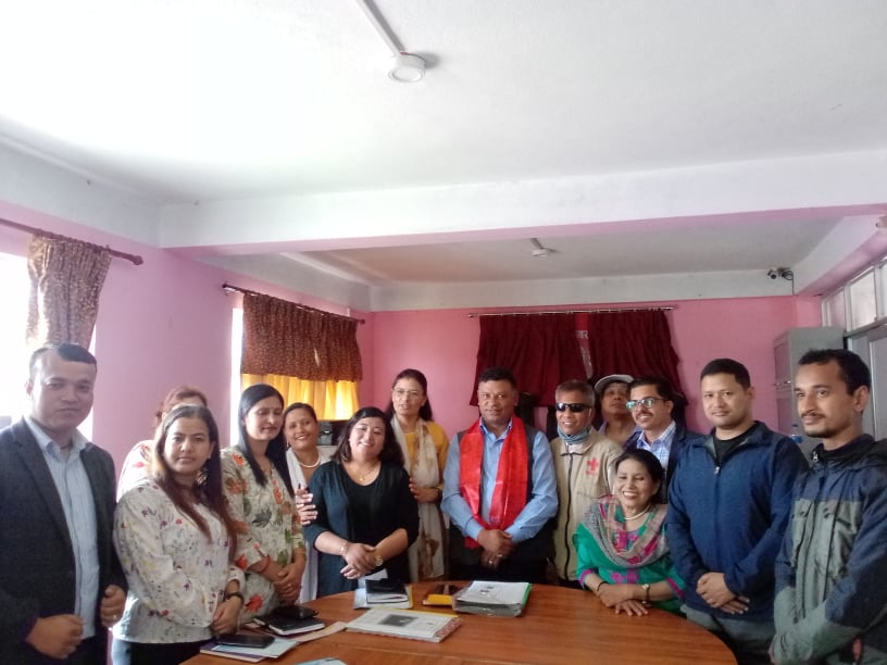 समानताका लागि आजाव भक्तपुरले दियो चाँंगुका मेयर र उपमेयरलाई बधाई तथा शुभकामना