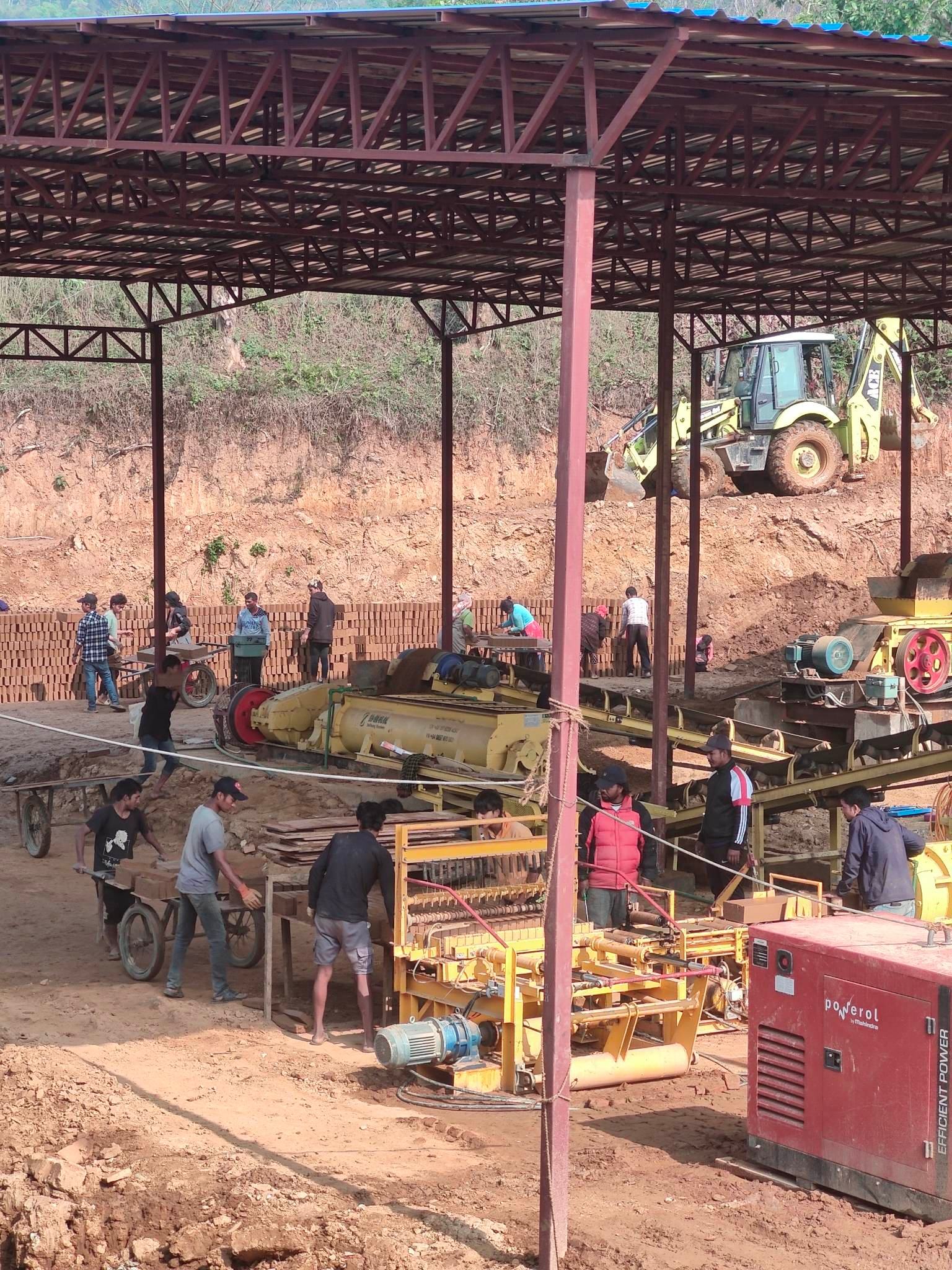 पोखरा इको रेड ब्रिक्सले थाल्यो प्वाल भएको इटाको उत्पादन 