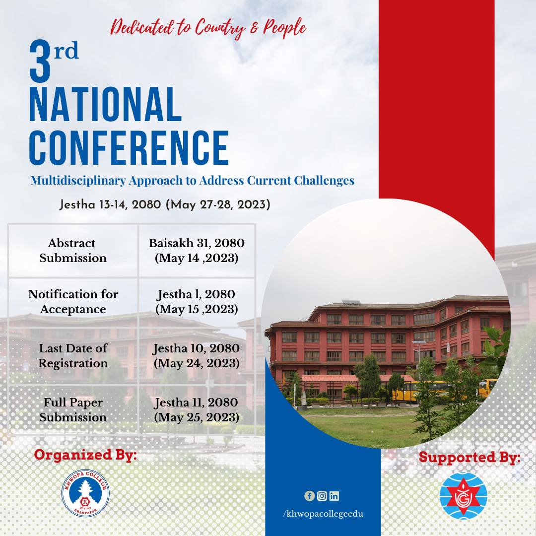 सम्मेलनको मुख्य उद्देश्य नयाँ पुस्तालाई अध्ययन अनुसन्धानमा आकर्षित गर्नु हो ः प्राचार्य श्रेष्ठ