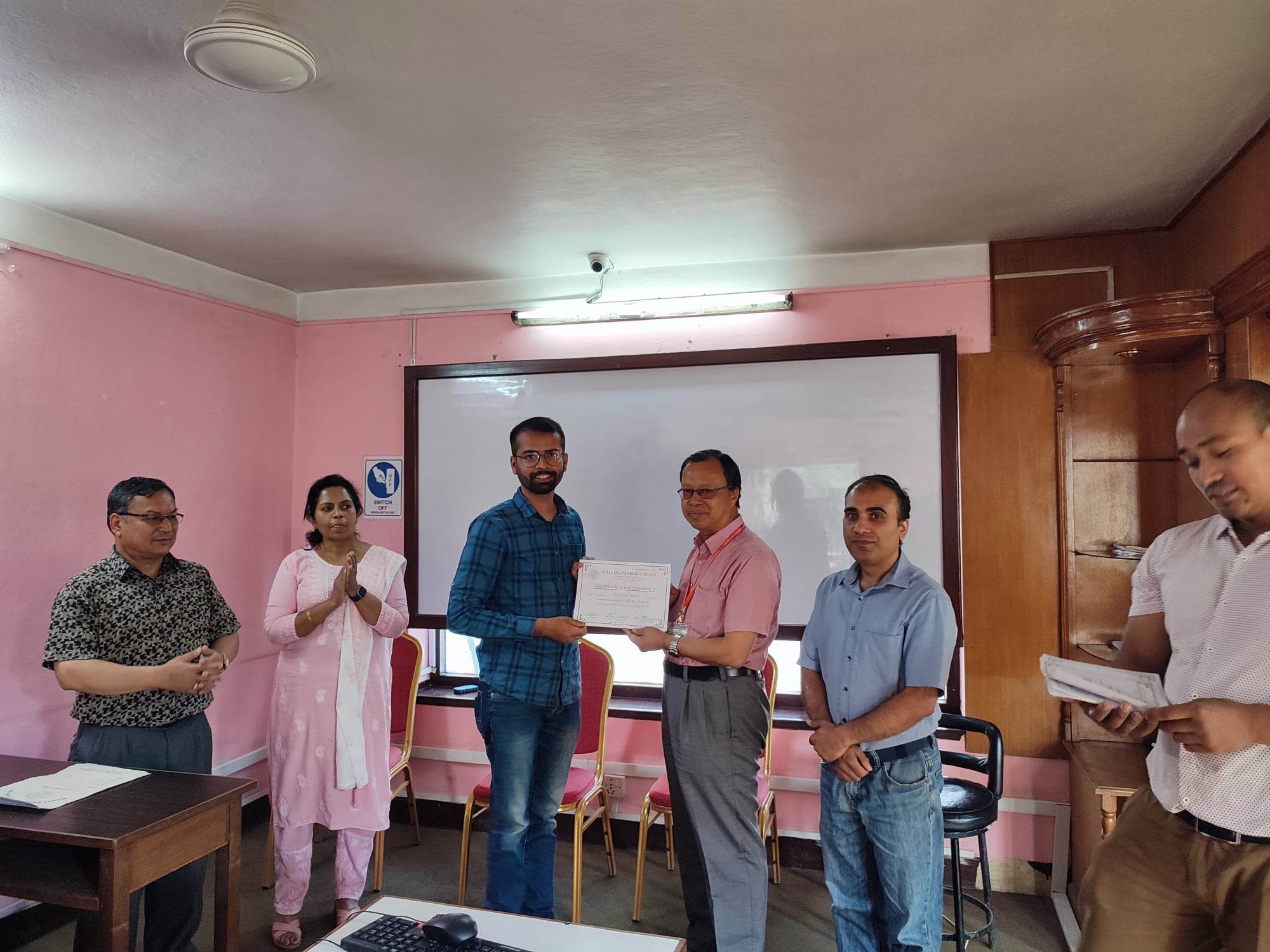 नेकका विद्यार्थीहरू प्रिमाभेरामा दिक्षित