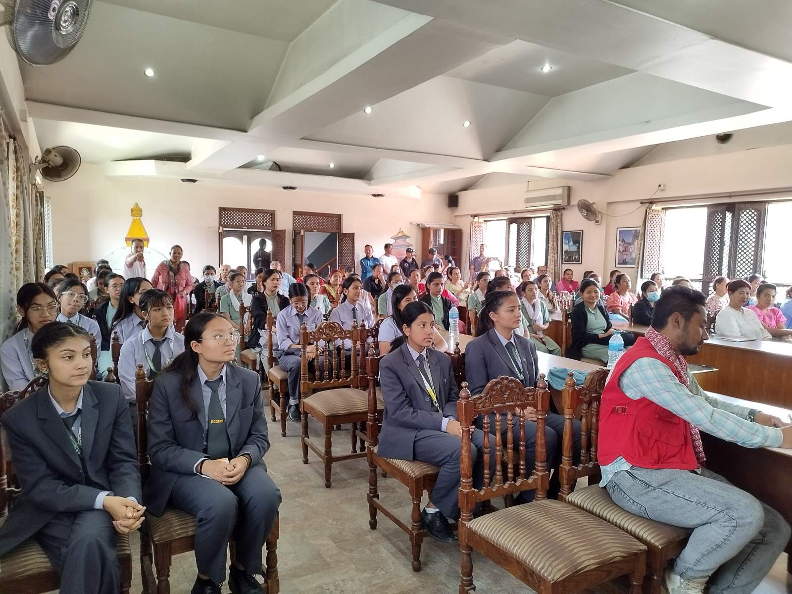 रक्तदान सम्बन्धी उत्प्रेरणात्मक अन्तरक्रिया सम्पन्न