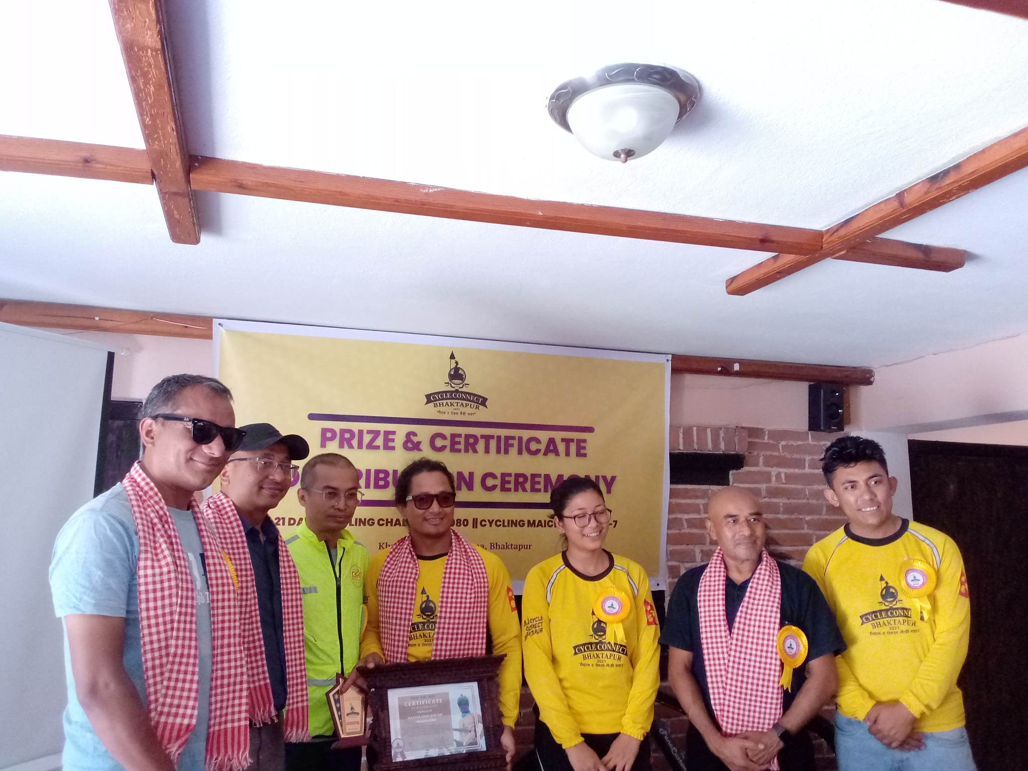 रामेछापका बिरेन्द्र तामाङले जिते यस वर्षको २१ दिने साइकलिङ च्यालेन्ज, भक्तपुरका सुनिल ख्याजुलाई मास्टर साइकलिस्टको विषेश सम्मान