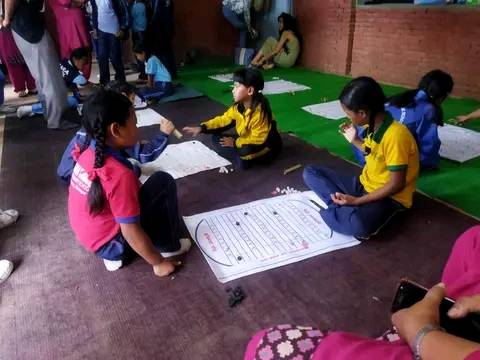 आधारभूत विद्यालयको कसिमला पाँय् र बुद्धिचाल प्रतियोगिता सम्पन्न