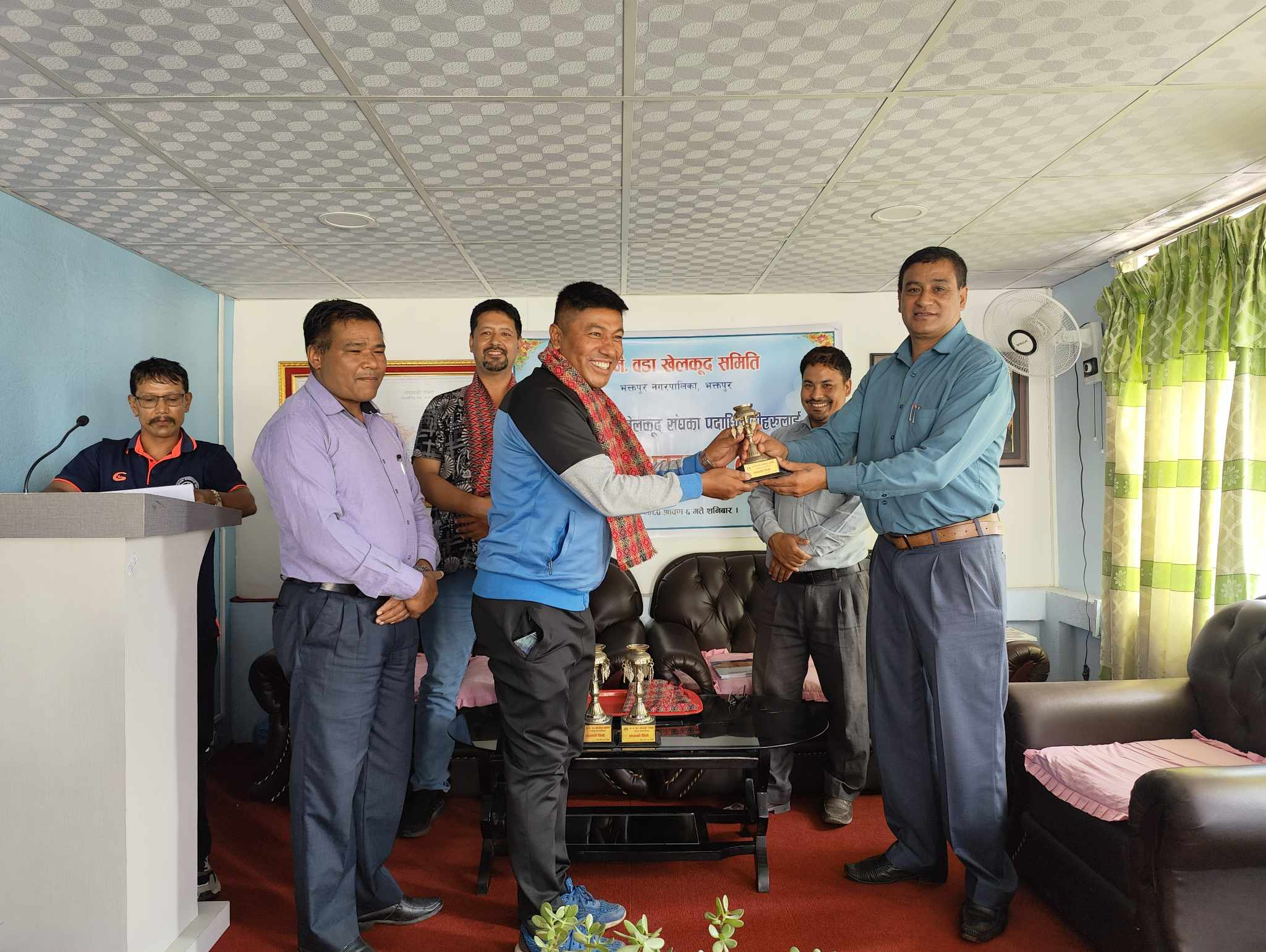 खेलाडी तथा खेलकुद संघका पदाधिकारीहरुलाई बधाइ