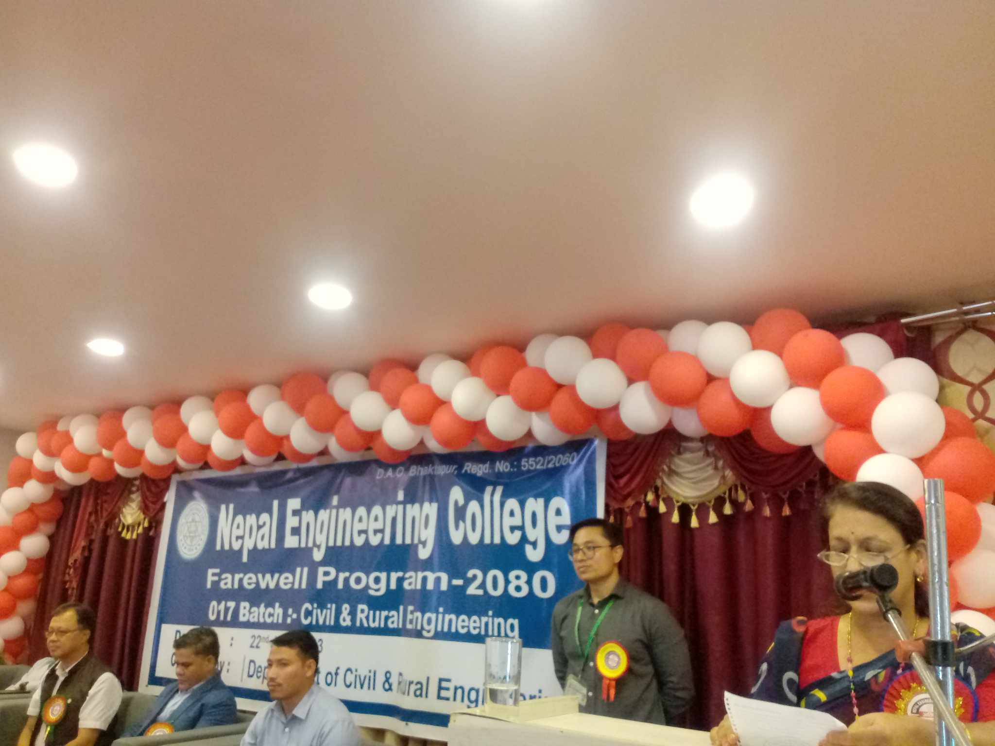 विदाई भए नेकका ४८ नव इन्जिनियर विद्यार्थी