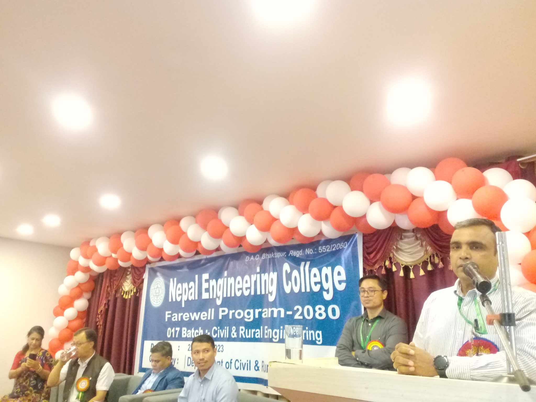 विदाई भए नेकका ४८ नव इन्जिनियर विद्यार्थी