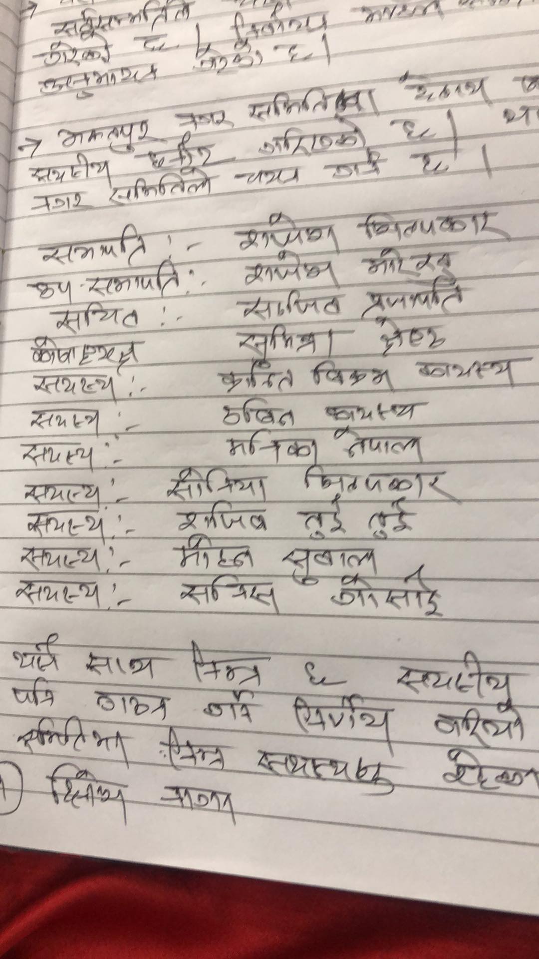 रास्वपा भक्तपुर नगरको अध्यक्षमा शिल्पकार (सम्पूर्ण कार्यसमितिको नामसहित)