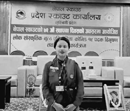सानो छोरा र वुढी आमालाई छोडेर गए स्काउटका नमिता