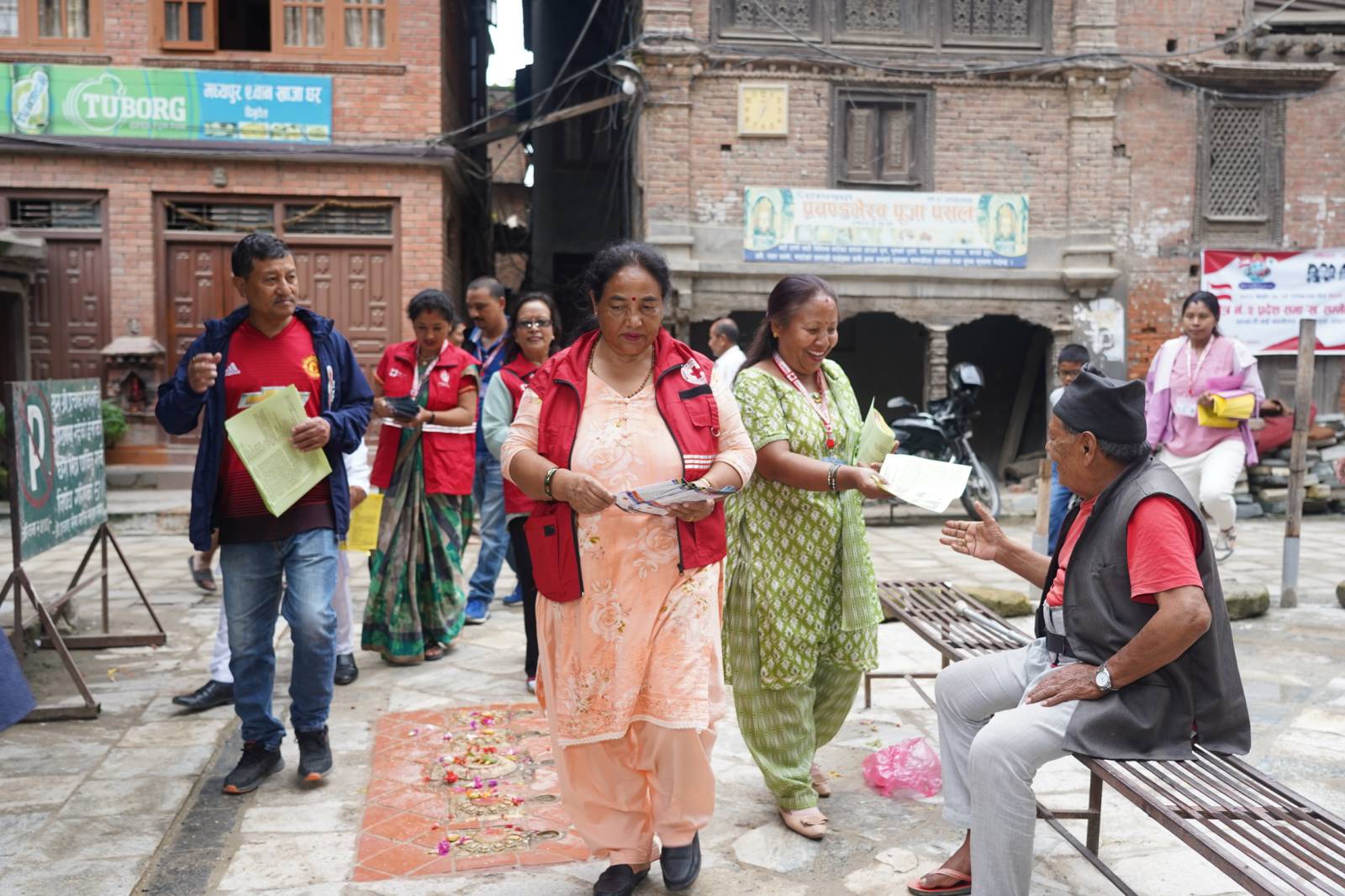 सकियो नेपाल रेडक्रस सोसाइटी मध्यपुर थिमिको स्थापना दिवस