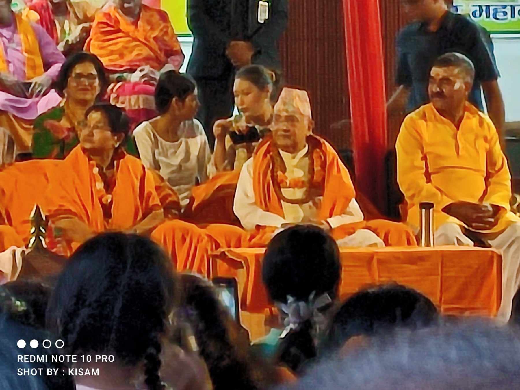 एमाले अध्यक्ष ओली डोलेश्वरमा (फोटो फिचर) 