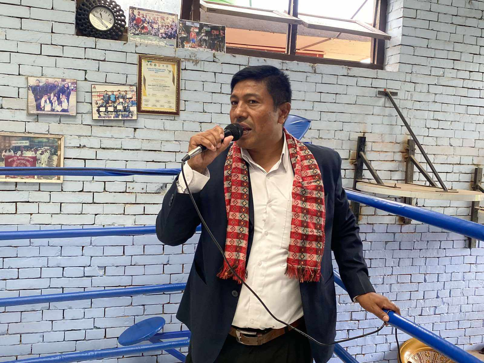 २७ अगष्ट अन्तर्राष्ट््िर बक्सिङ दिवसको अवसरमा भक्तपुरमा बक्सिङ