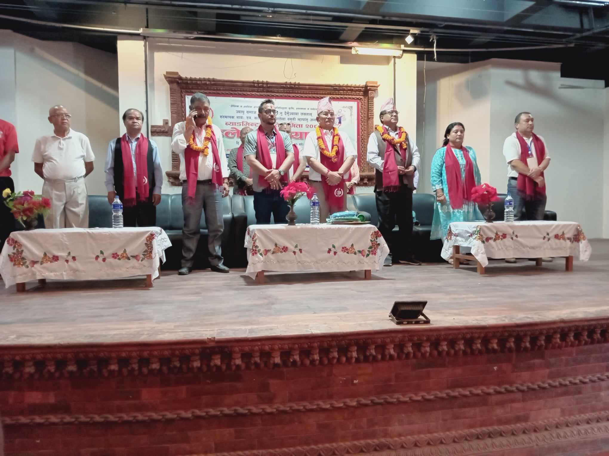 काजिलाल व्याडमिन्टन खेलको उद्घाटन 