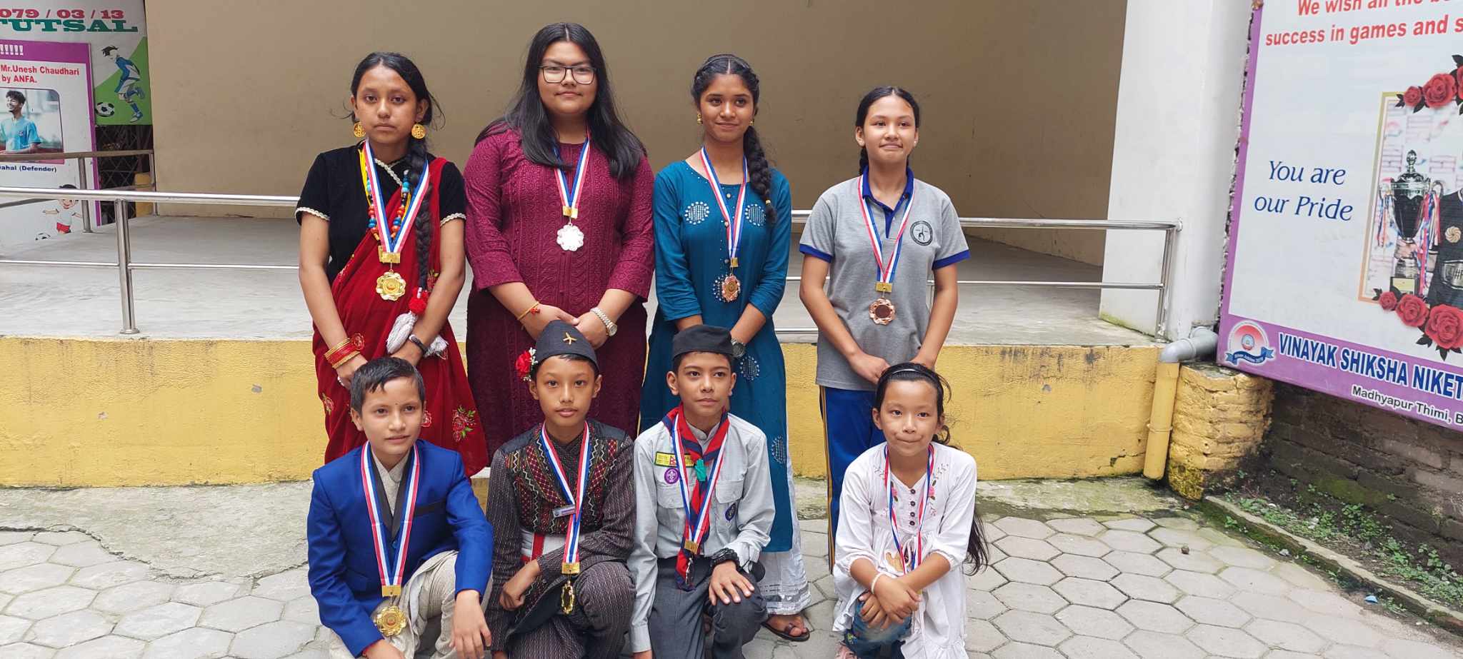 रास्ट्रिय बालदिवसको अवसरमा विनायकमा वकृत्तकला र हस्तलेखन प्रतियोगिता