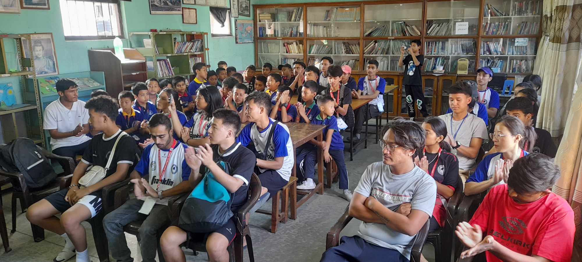 बिनायकमा सिक्किमेली खेलाडीहरूलाई स्वागत