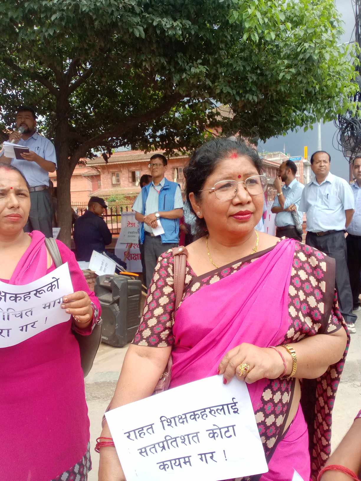 शिक्षा विधेयकविरुद्ध भक्तपुरका शिक्षकहरु जुलुशमा (फोटो फिचर)