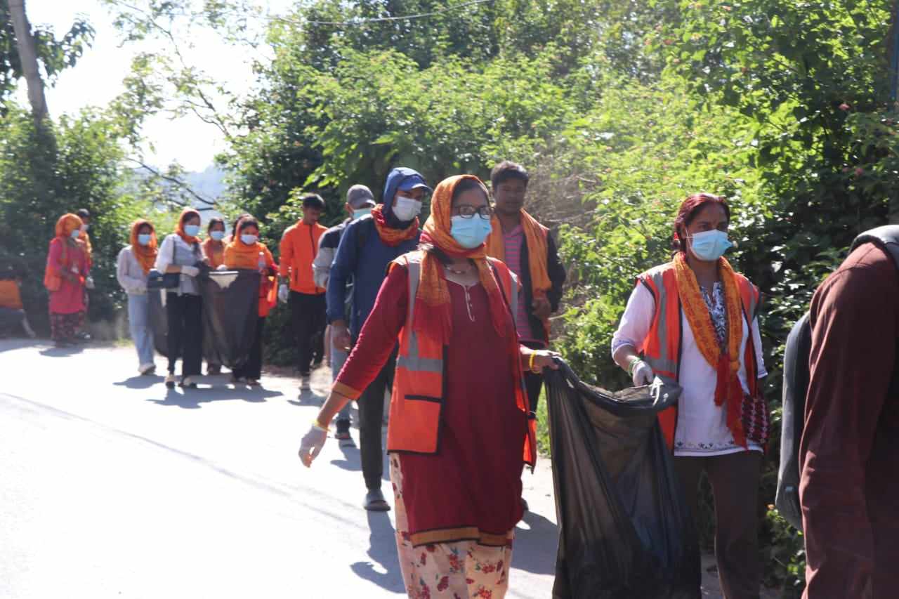 ताथलीमा गरियो सरसफाई अभियान फोटो फिचर