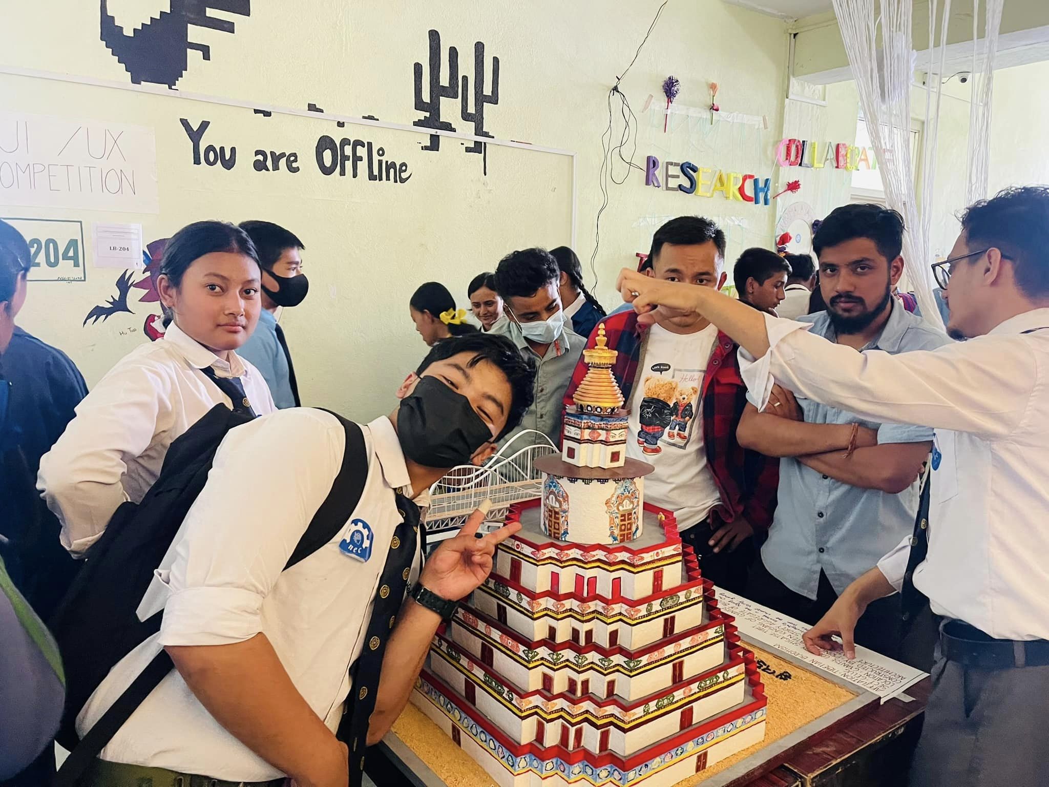 सकियो नेक इन्जेनियम प्रदर्शनी ः चाँंगुका मेयरद्धारा उदघाटन  