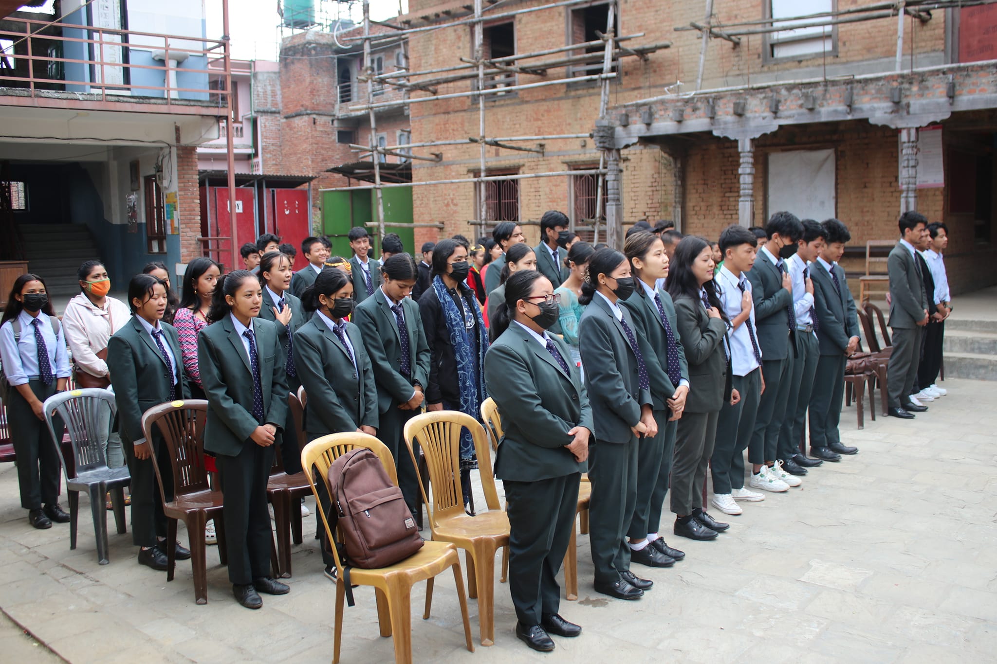 शारदाका नयाँं विद्यार्थीलाई गरियो स्वागत