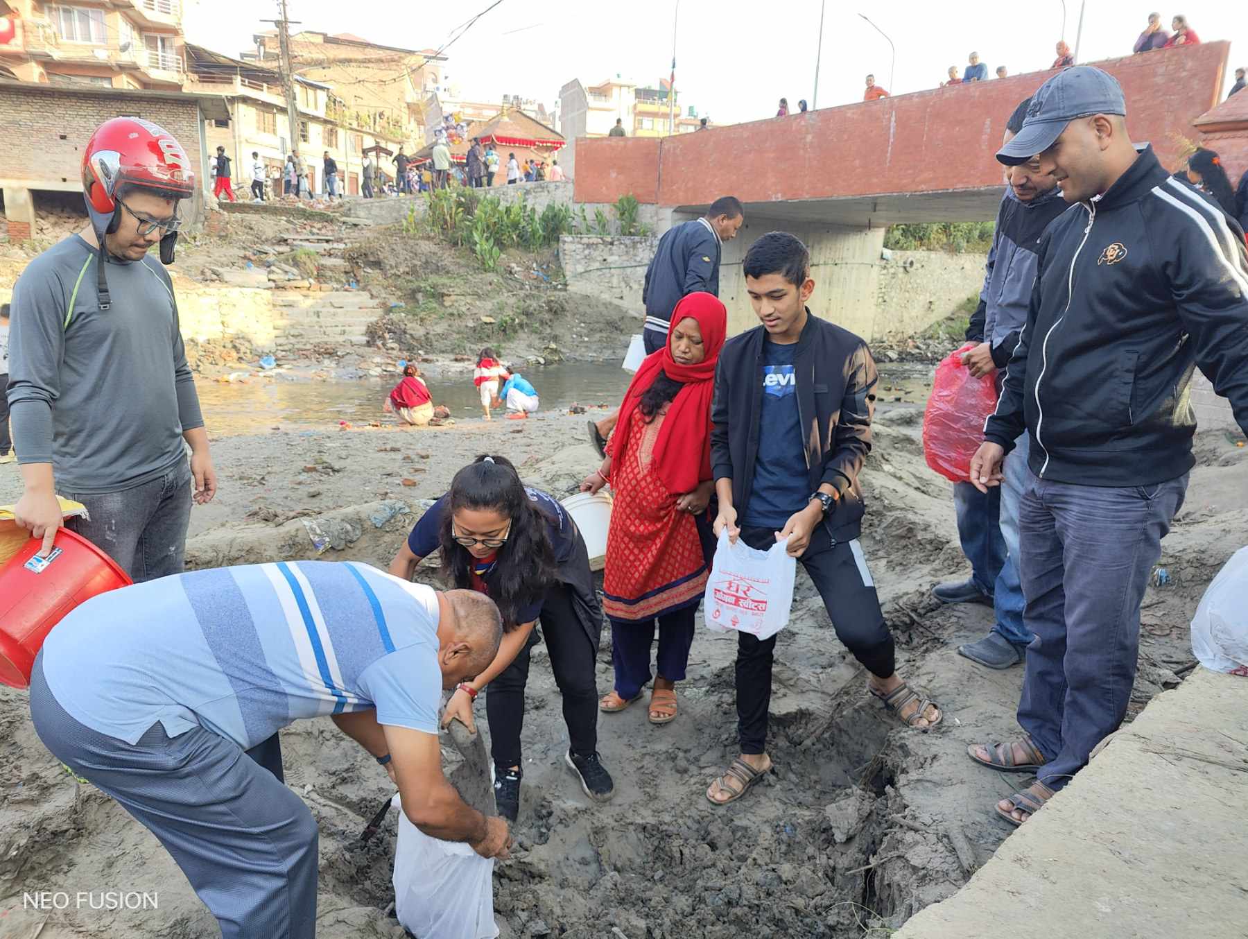 पाँंगो माटो लिन सहयोगको लागि ब्रम्हायणी सय स्काउटहरु परिचालन
