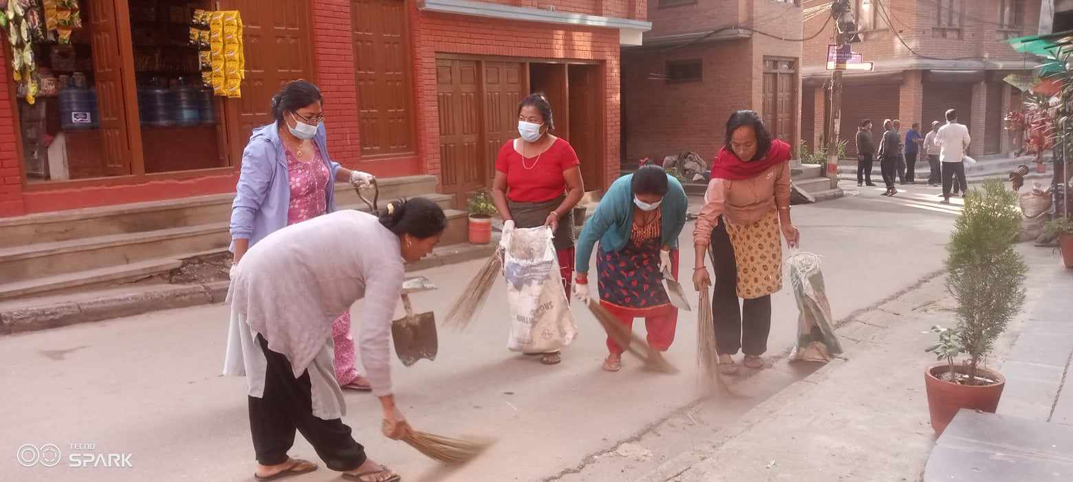 लिवाली ईन्जिनियरिङ चोक लाँपु ग्वाहालीमा गरियो सरसफाई, साँंझ दीपावली हुने